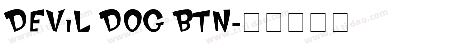 Devil Dog BTN字体转换